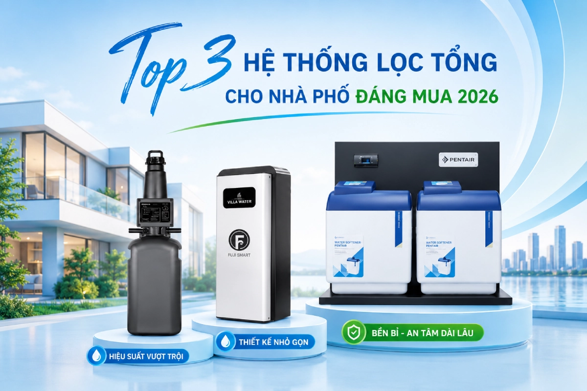 Top 3 hệ thống lọc tổng dành cho nhà phố đáng đầu tư hiện nay 7 Top 3 hệ thống lọc tổng cho nhà phố