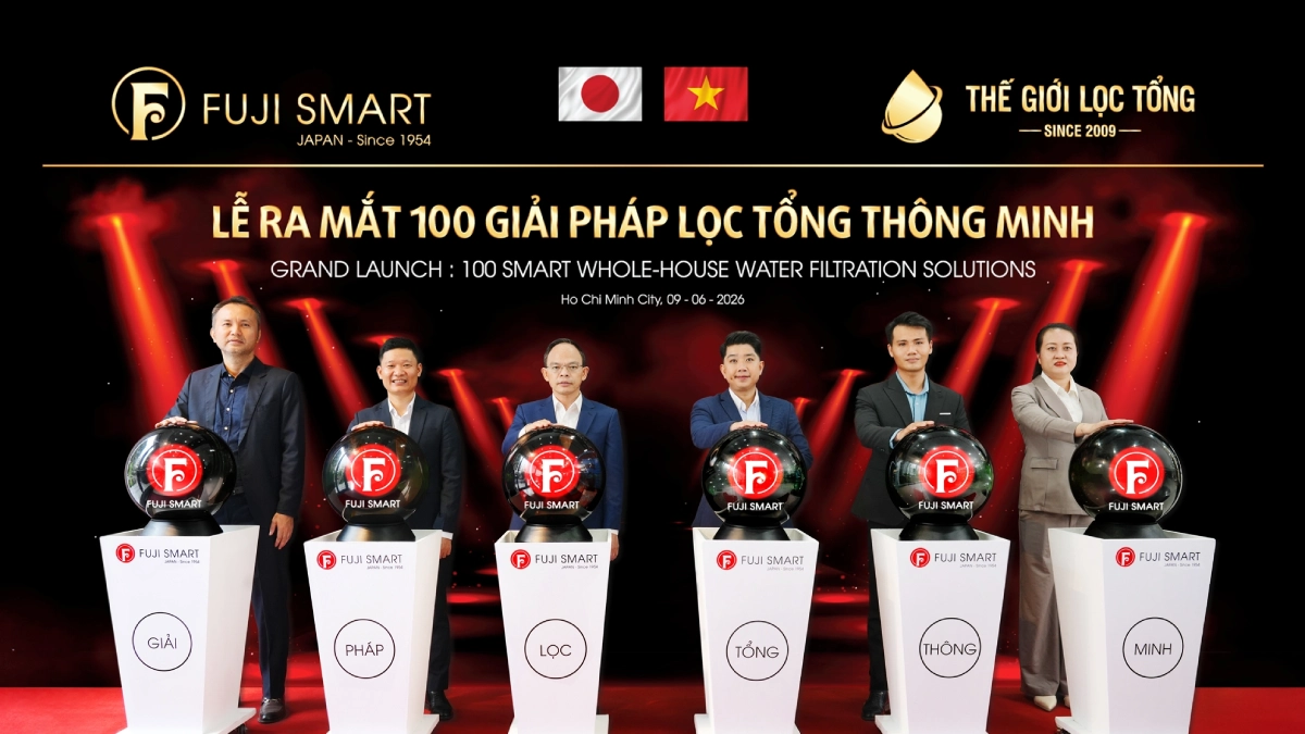 Ông lớn Fuji Smart khẳng định vị thế với 100 giải pháp lọc tổng thông minh Nhật Bản 7 Le-ra-mat-100-giai-phap-loc-tong-thong-minh-fuji-smart